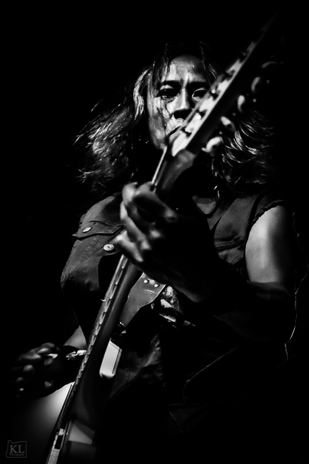 Death Angel, Roseland Theater, photo by Kris Luke