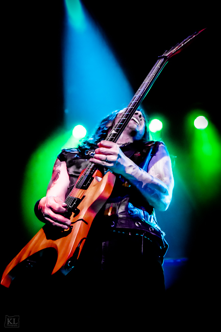 Death Angel, Roseland Theater, photo by Kris Luke
