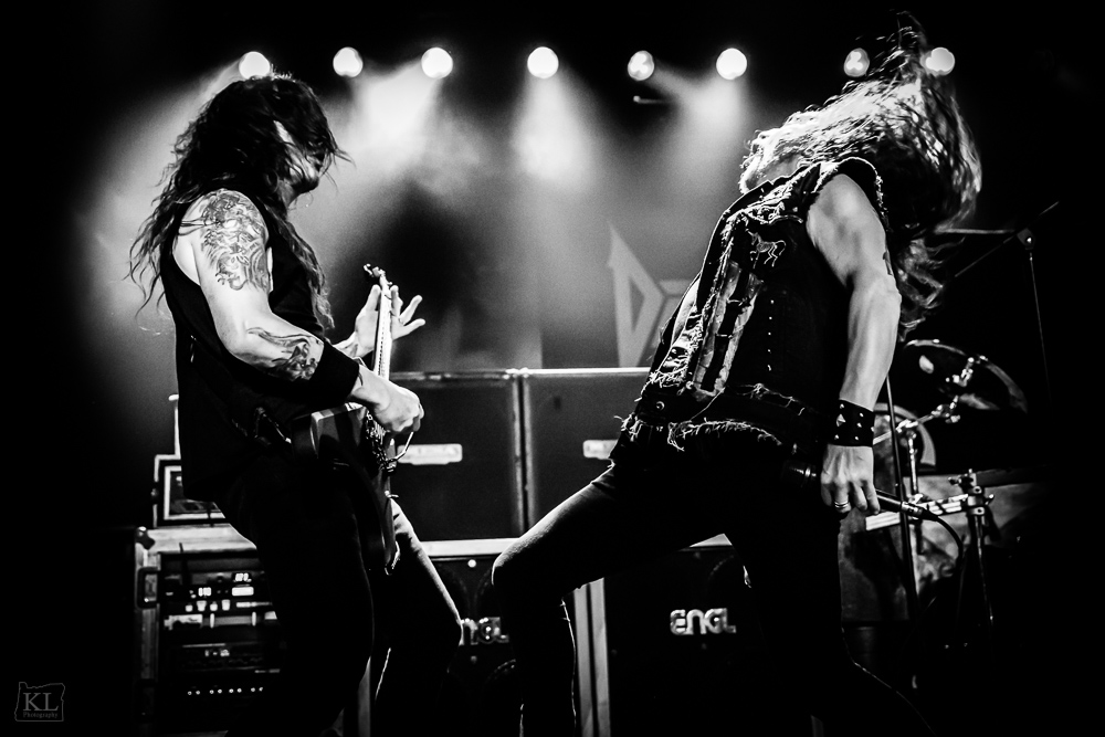 Death Angel, Roseland Theater, photo by Kris Luke