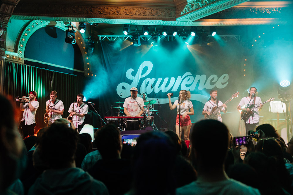 Lawrence, Crystal Ballroom, photo by Kai Hayashi