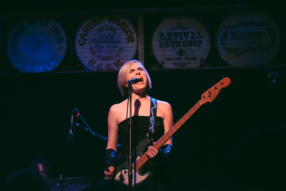 Sunflower Bean, Mississippi Studios, photo by Ignacio Quintana
