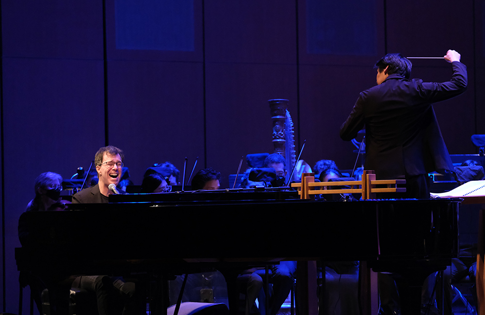 Ben Folds, Arlene Schnitzer Concert Hall, photo by Joe Duquette
