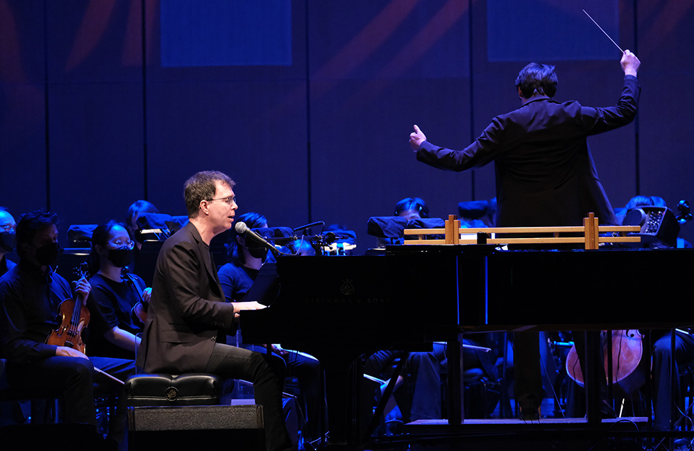 Ben Folds, Arlene Schnitzer Concert Hall, photo by Joe Duquette