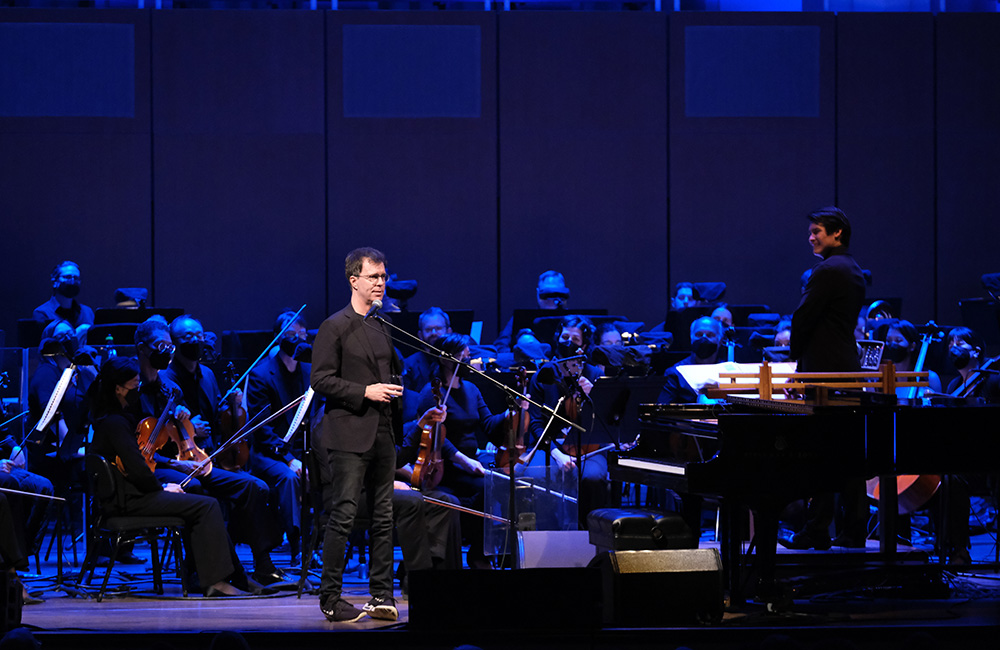 Ben Folds, Arlene Schnitzer Concert Hall, photo by Joe Duquette