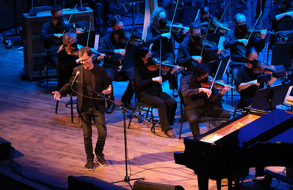 Ben Folds, Arlene Schnitzer Concert Hall, photo by Joe Duquette