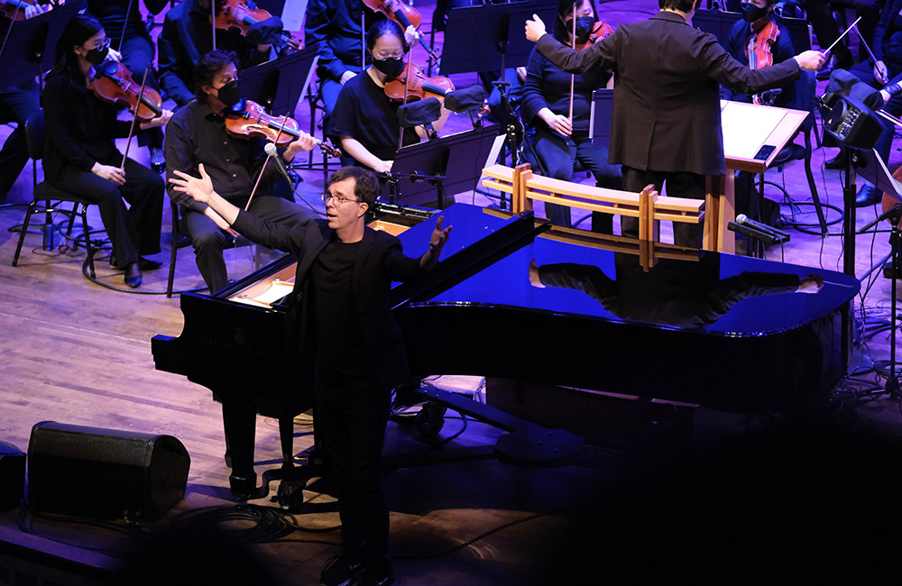 Ben Folds, Arlene Schnitzer Concert Hall, photo by Joe Duquette
