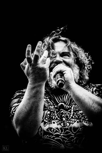 Tenacious D, Pioneer Courthouse Square, photo by Kris Luke