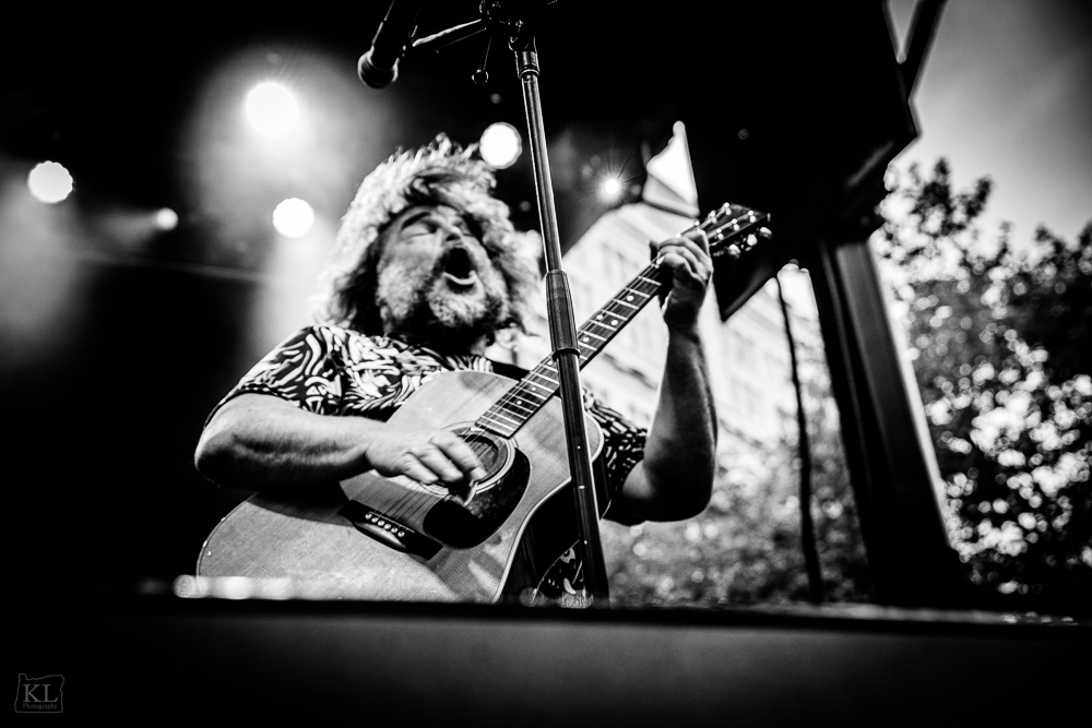 Tenacious D, Pioneer Courthouse Square, photo by Kris Luke