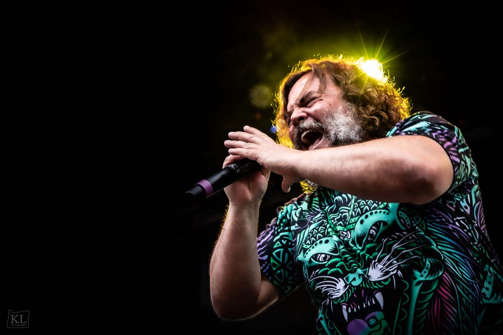 Tenacious D, Pioneer Courthouse Square, photo by Kris Luke