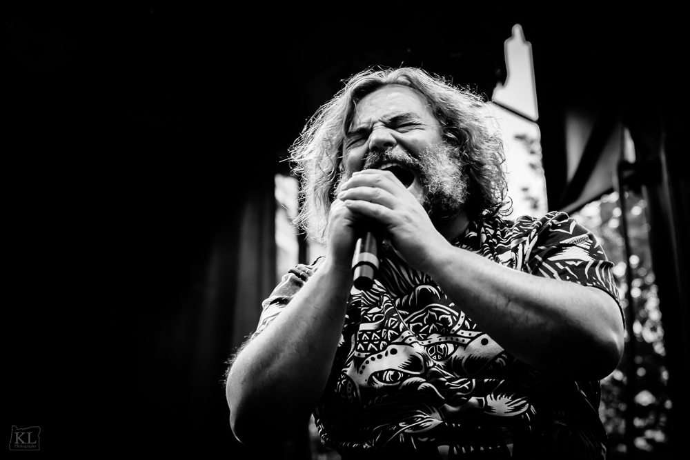 Tenacious D, Pioneer Courthouse Square, photo by Kris Luke
