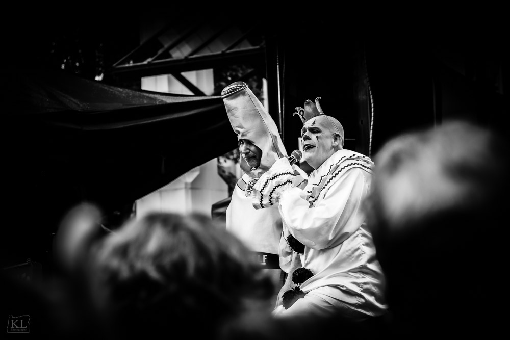 Puddles Pity Party, Pioneer Courthouse Square, photo by Kris Luke