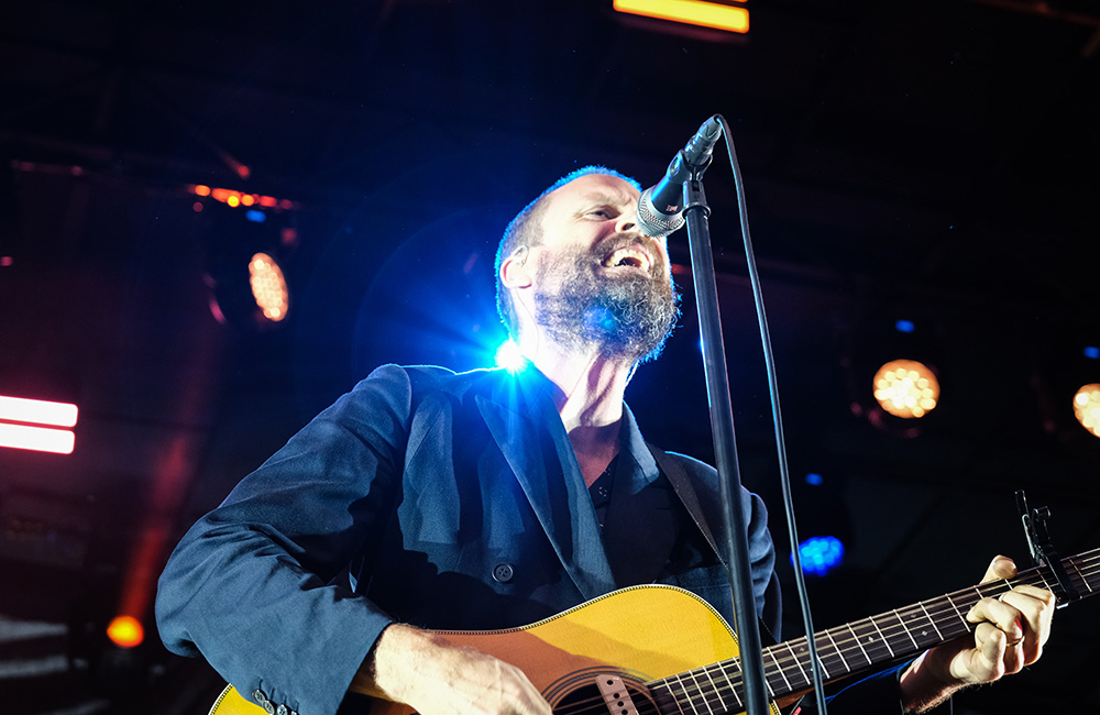 Father John Misty, Pioneer Courthouse Square, photo by Joe Duquette