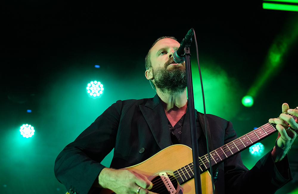 Father John Misty, Pioneer Courthouse Square, photo by Joe Duquette
