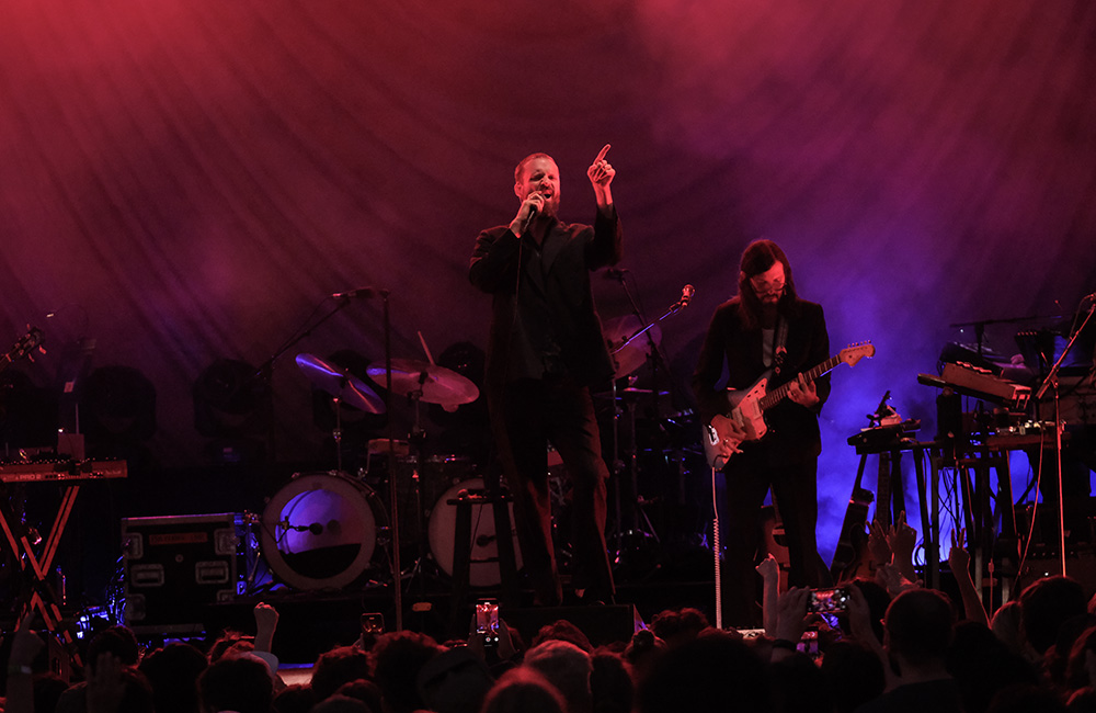 Father John Misty, Pioneer Courthouse Square, photo by Joe Duquette