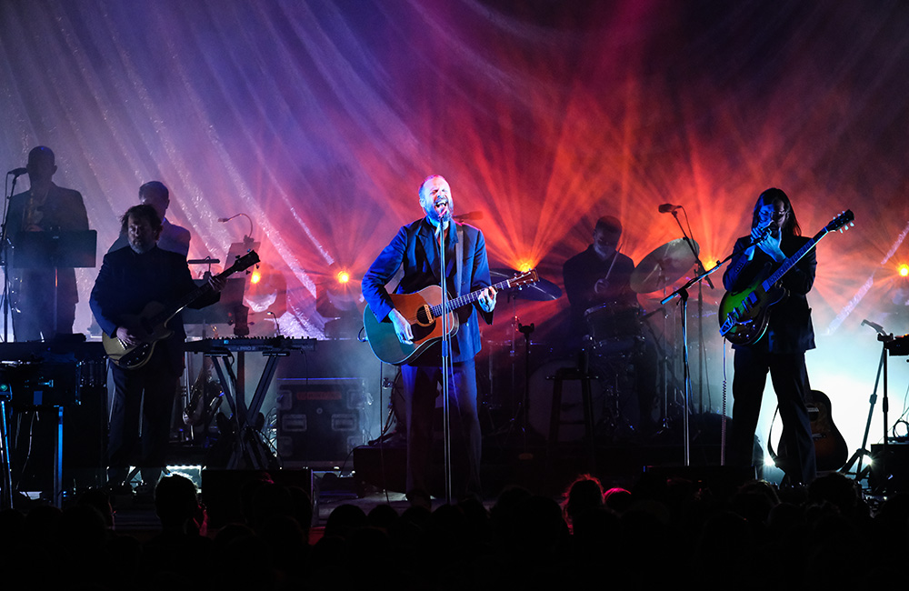 Father John Misty, Pioneer Courthouse Square, photo by Joe Duquette