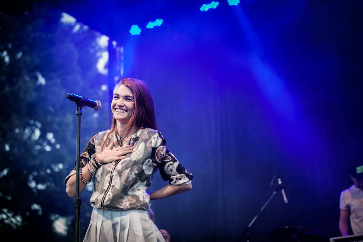 MisterWives, MusicfestNW, Tom McCall Waterfront Park, photo by Sam Gehrke