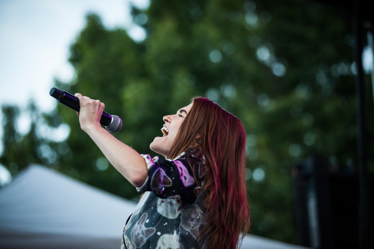 MisterWives, MusicfestNW, Tom McCall Waterfront Park, photo by Sam Gehrke