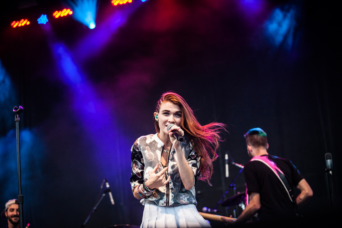 MisterWives, MusicfestNW, Tom McCall Waterfront Park, photo by Sam Gehrke