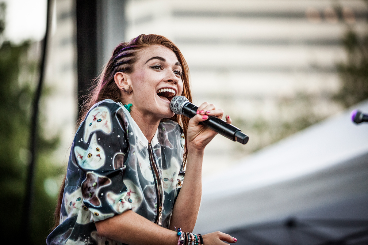 MisterWives, MusicfestNW, Tom McCall Waterfront Park, photo by Sam Gehrke