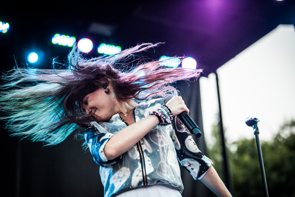 MisterWives, MusicfestNW, Tom McCall Waterfront Park, photo by Sam Gehrke