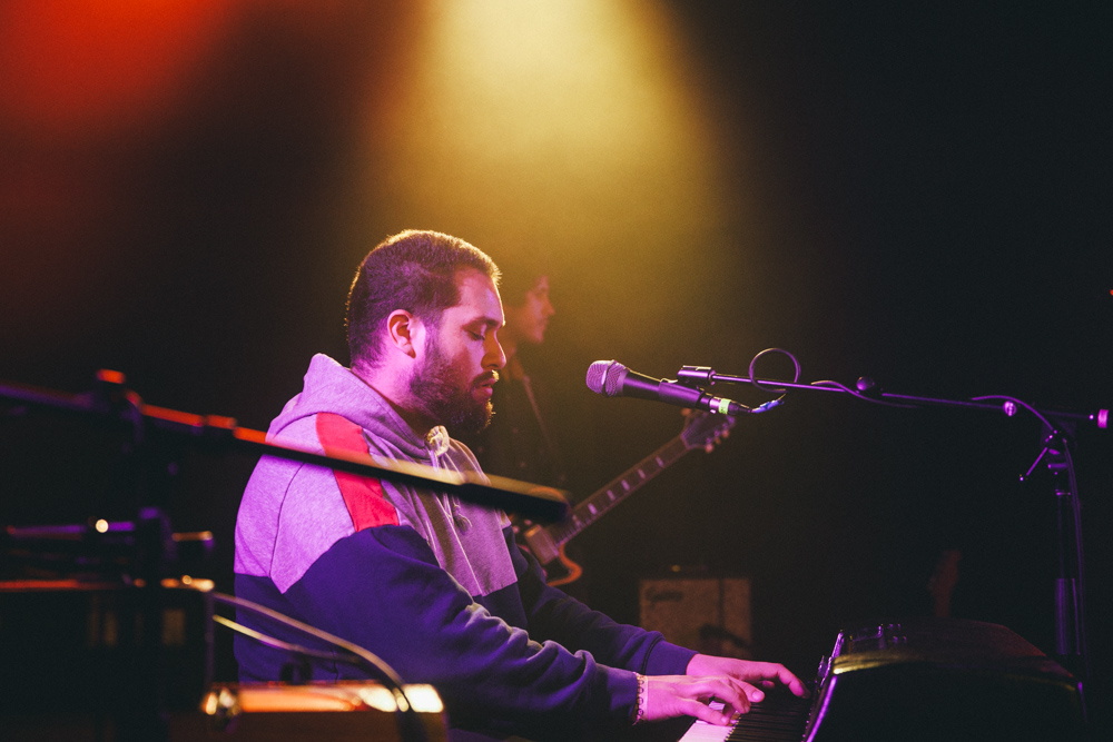 Nick Hakim, Wonder Ballroom, photo by Blake Sourisseau