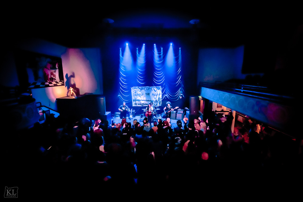 Apes of the State, Mission Theater, photo by Kris Luke