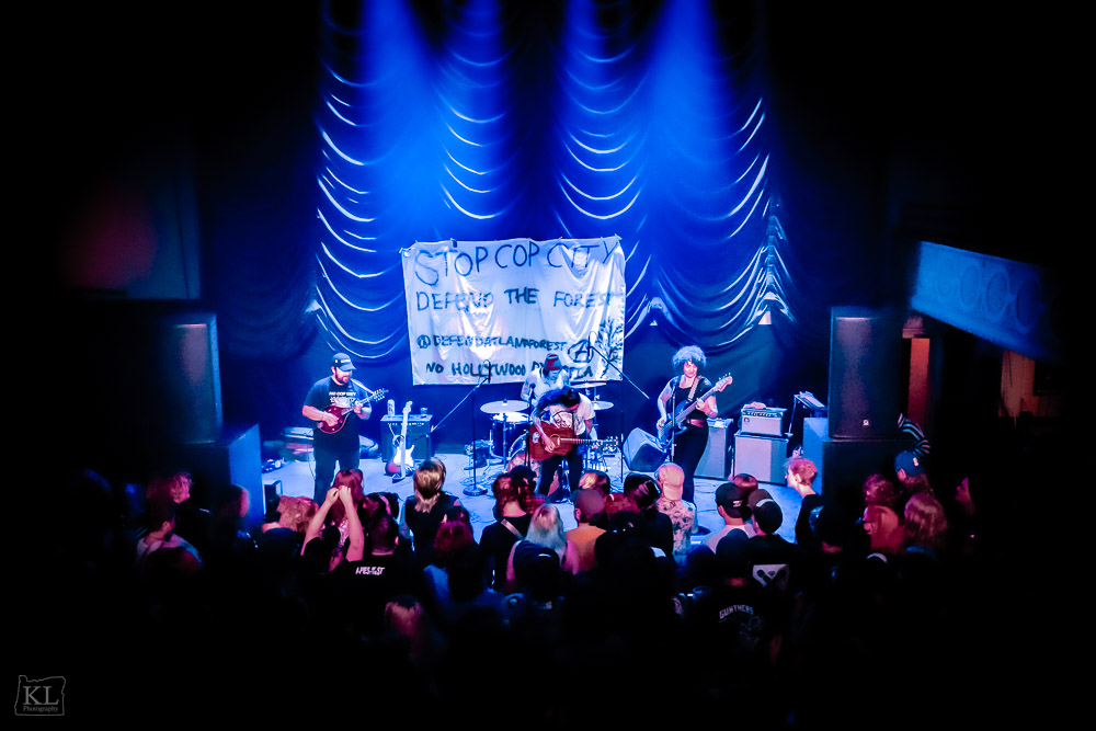 Apes of the State, Mission Theater, photo by Kris Luke