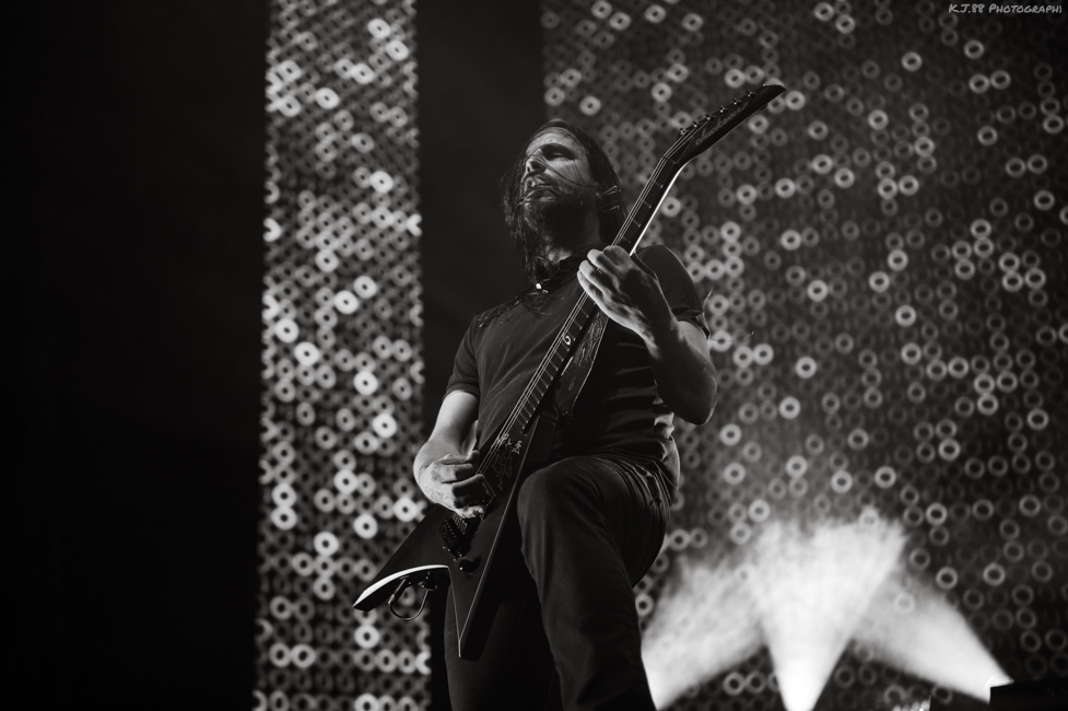 Gojira, Veterans Memorial Coliseum, photo by Kevin Pettigrew