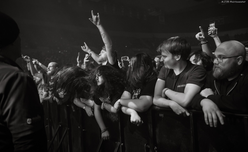 Gojira, Veterans Memorial Coliseum, photo by Kevin Pettigrew