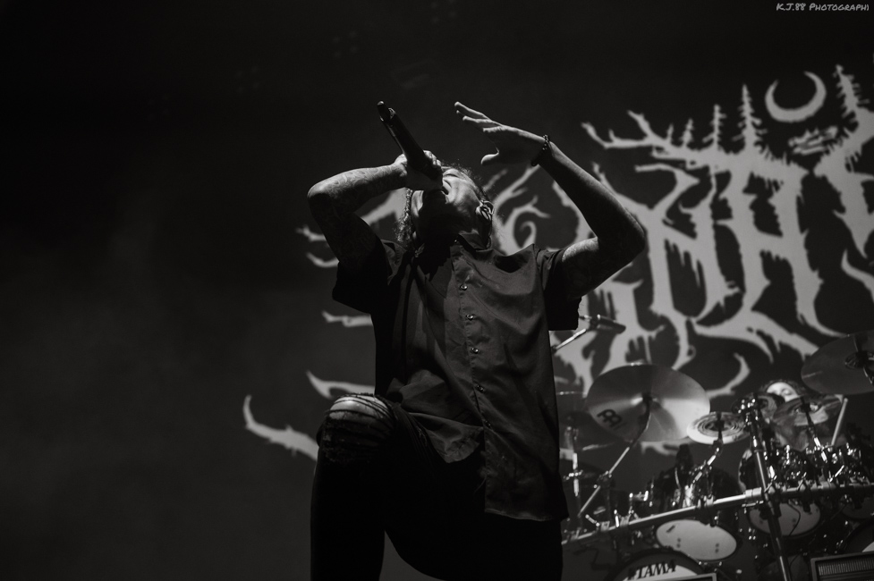 Lorna Shore, Veterans Memorial Coliseum, photo by Kevin Pettigrew