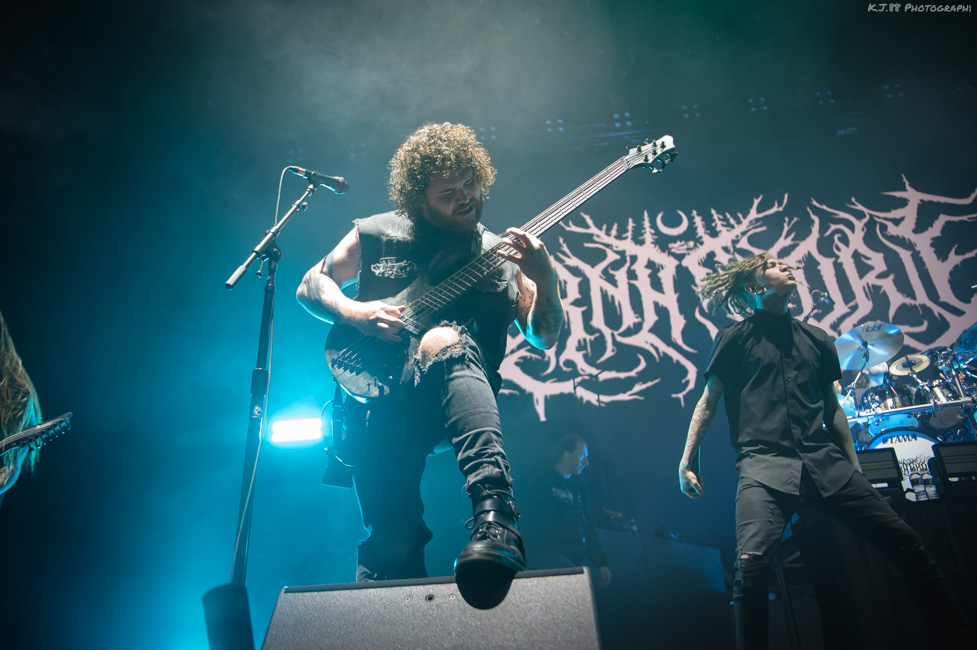 Lorna Shore, Veterans Memorial Coliseum, photo by Kevin Pettigrew