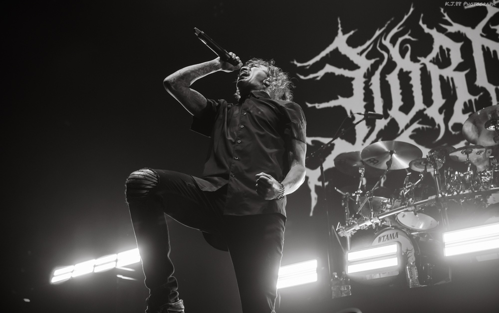 Lorna Shore, Veterans Memorial Coliseum, photo by Kevin Pettigrew