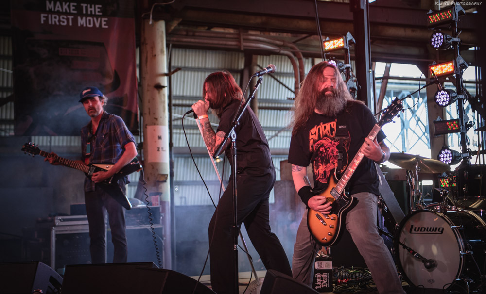 Robots of the Ancient World, Zidell Yards, photo by Kevin Pettigrew