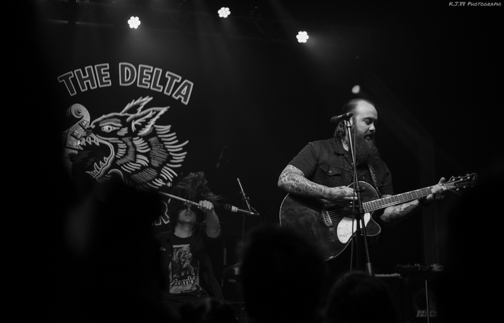 The Delta Bombers, Bossanova Ballroom, photo by Kevin Pettigrew