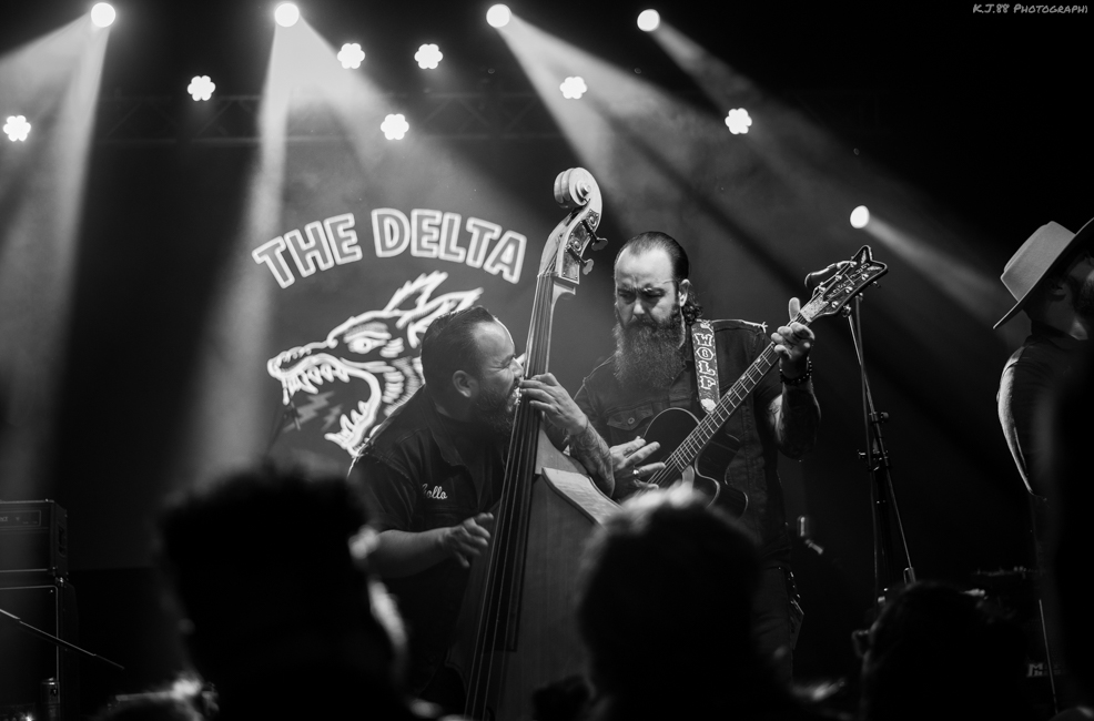 The Delta Bombers, Bossanova Ballroom, photo by Kevin Pettigrew
