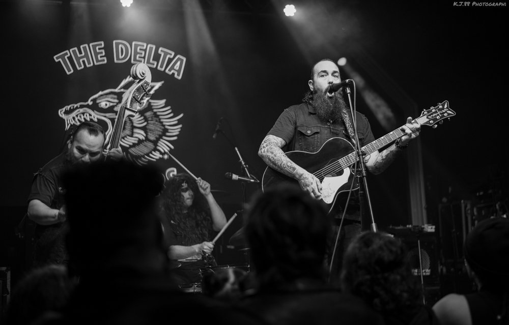 The Delta Bombers, Bossanova Ballroom, photo by Kevin Pettigrew