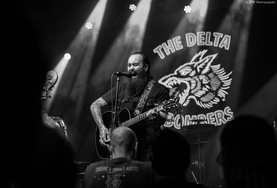 The Delta Bombers, Bossanova Ballroom, photo by Kevin Pettigrew