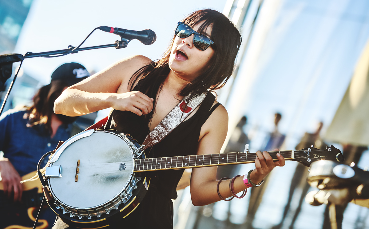 Thao & The Get Down Stay Down, Vegan Beer & Food Festival, Zidell Yards, photo by Autumn Andel