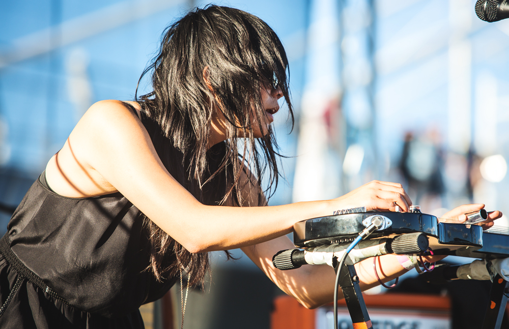 Thao & The Get Down Stay Down, Vegan Beer & Food Festival, Zidell Yards, photo by Autumn Andel