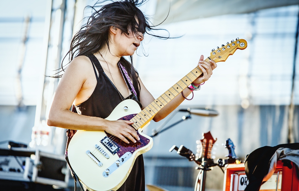 Thao & The Get Down Stay Down, Vegan Beer & Food Festival, Zidell Yards, photo by Autumn Andel