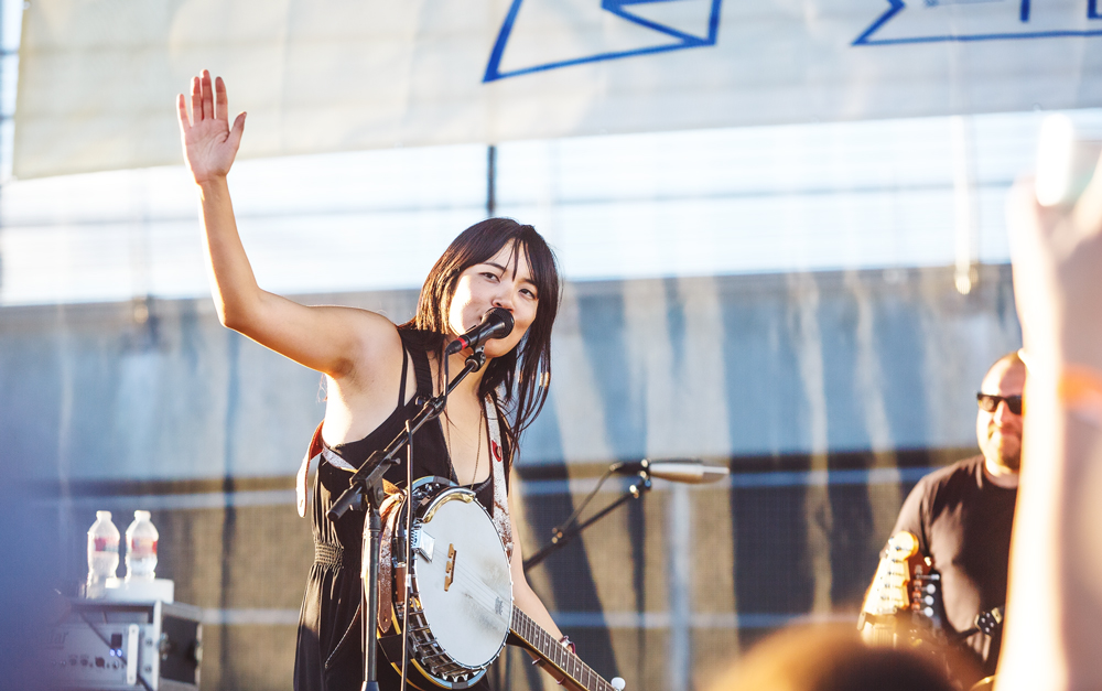 Thao & The Get Down Stay Down, Vegan Beer & Food Festival, Zidell Yards, photo by Autumn Andel