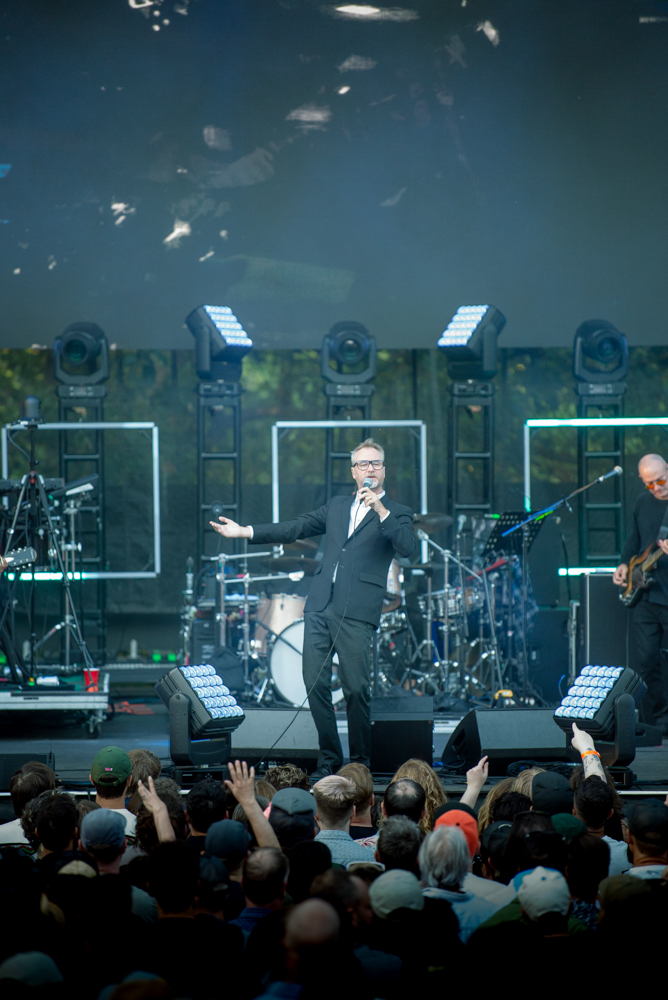 The National, Edgefield Amphitheater, photo by Ignacio Quintana