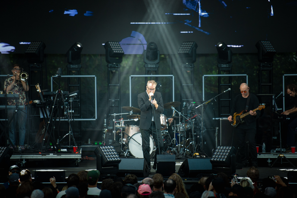 The National, Edgefield Amphitheater, photo by Ignacio Quintana