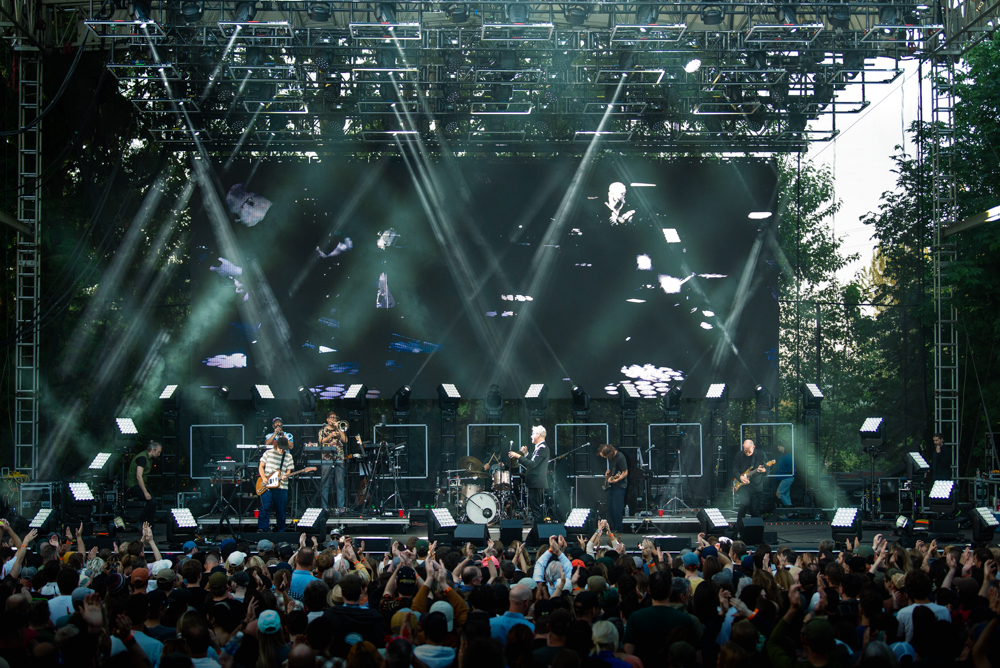 The National, Edgefield Amphitheater, photo by Ignacio Quintana