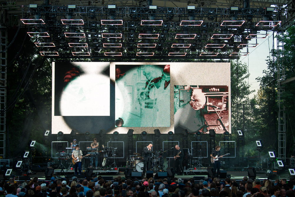 The National, Edgefield Amphitheater, photo by Ignacio Quintana