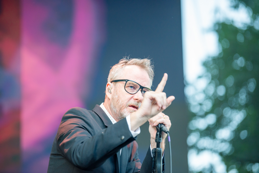 The National, Edgefield Amphitheater, photo by Ignacio Quintana