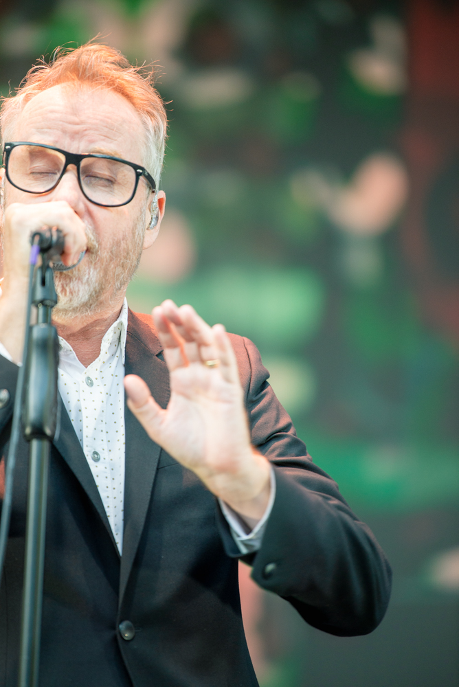 The National, Edgefield Amphitheater, photo by Ignacio Quintana
