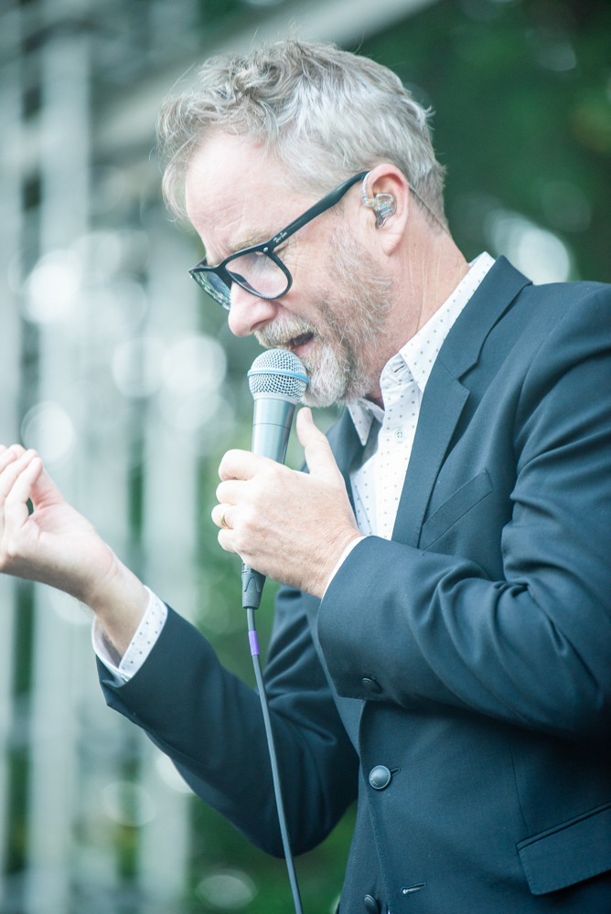 The National, Edgefield Amphitheater, photo by Ignacio Quintana