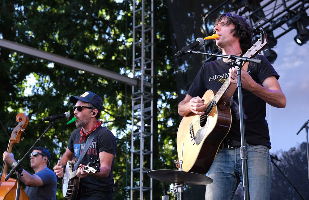 The Avett Brothers, Edgefield Amphitheater, photo by Joe Duquette
