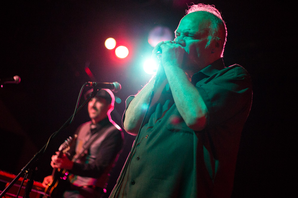 Kevin Selfe, Curtis Salgado, Bossanova Ballroom, photo by Kai Hayashi